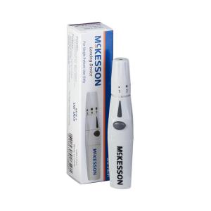 McKesson Lancing Device Needle – Lancing Device for Testing with Multiple Depth Settings, Blood Sugar Testing Supplies, 1 per Box, 1 Count, 1 Pack