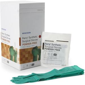 McKesson Perry Performance Plus Disposable Sterile Pair Polychloroprene Surgical Glove Extended Cuff Length