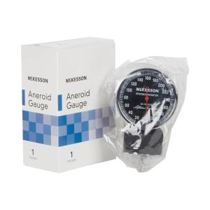 McKesson Premium Aneroid Gauge – ANSI SP9 Compliant Blood Pressure Gauge for use with Deluxe Aneroid Sphygmomanometers (01-720 Series) – 300mmHg, 1 Count