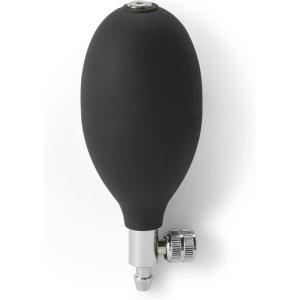 McKesson Standard Blood Pressure Inflation Bulb and Valve, Black – for use with Most Aneroid Sphygmomanometers, 1 Count