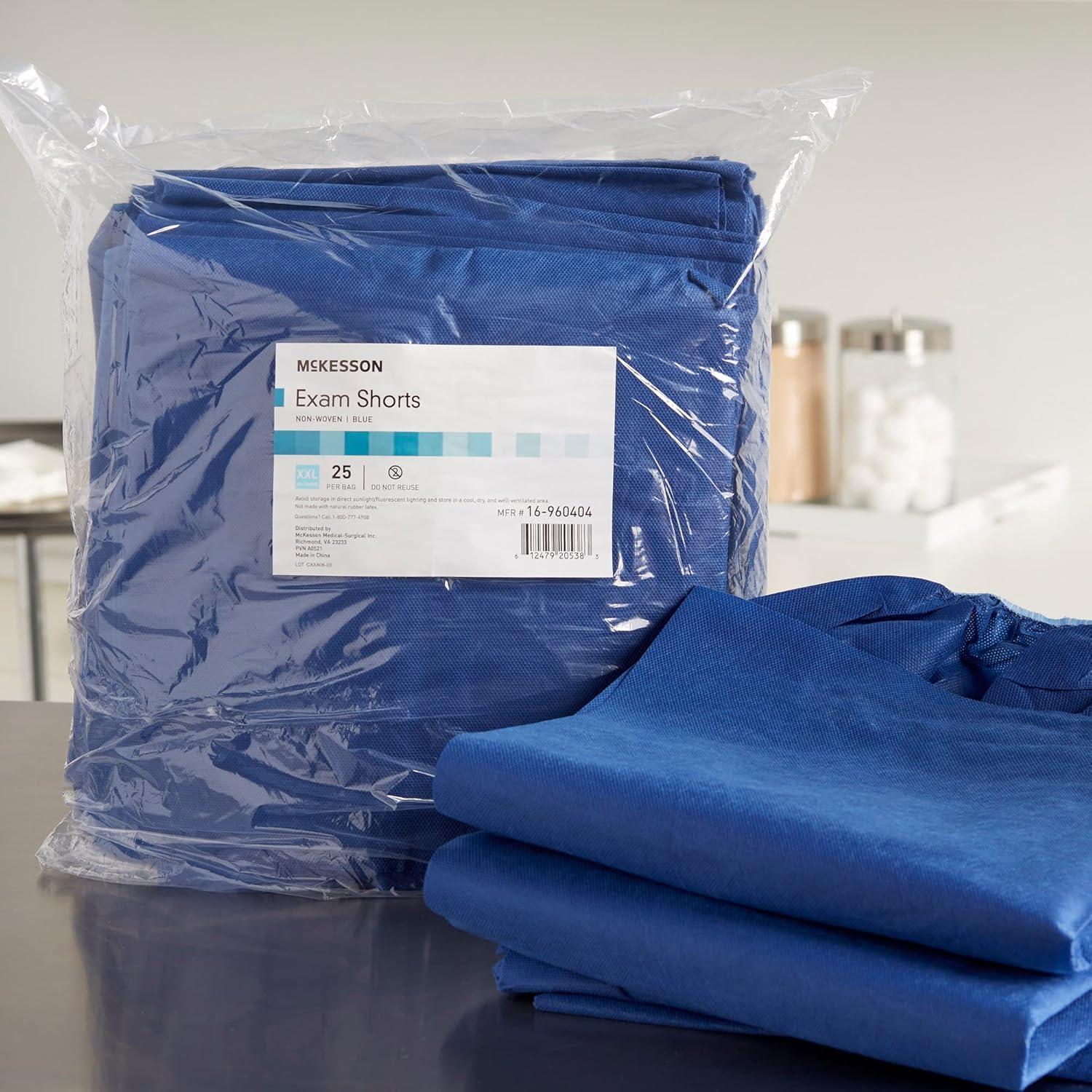image:imageMcKesson Adult Disposable Exam Shorts BlueBlue