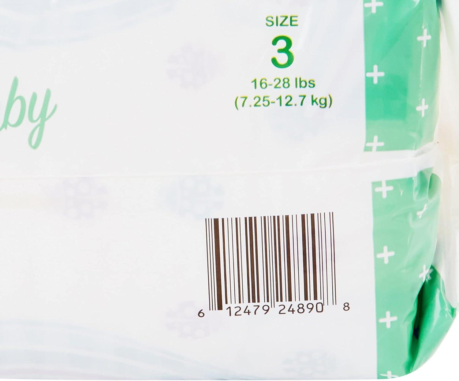 image:imageMcKesson Baby Diapers for Newborns Disposable Breathable Navel CutOut 0 to 10 lbs 20 Count 6 Packs 120 TotalSize 3
