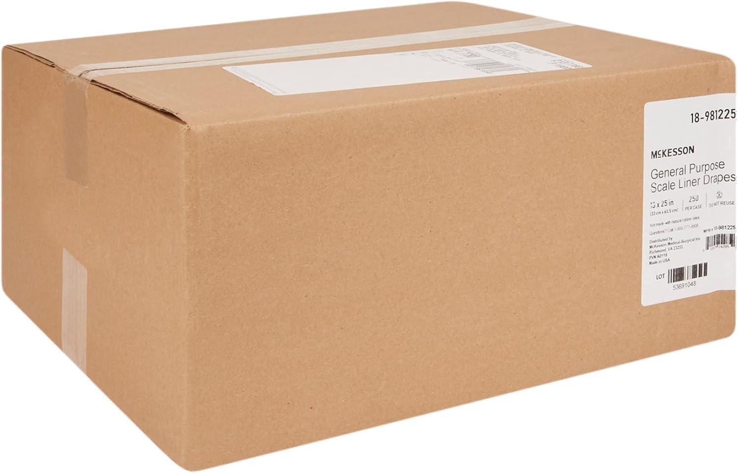 image:imageMcKesson Baby Scale Liner Drape 2Ply Tissue 25 in x 13 in 250 Count 1 Pack