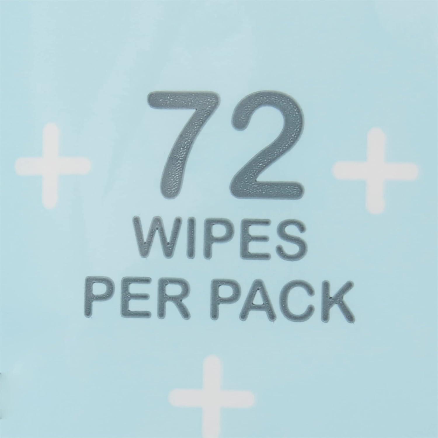image:imageMcKesson Baby Wipes Unscented 1 Pack 72 Wipes Aloe amp Vitamin E 99 Water FlipTop Lid Wipes for Sensitive Skin amp Diaper Rash 68 in x 7 in 72 per PackUnscented