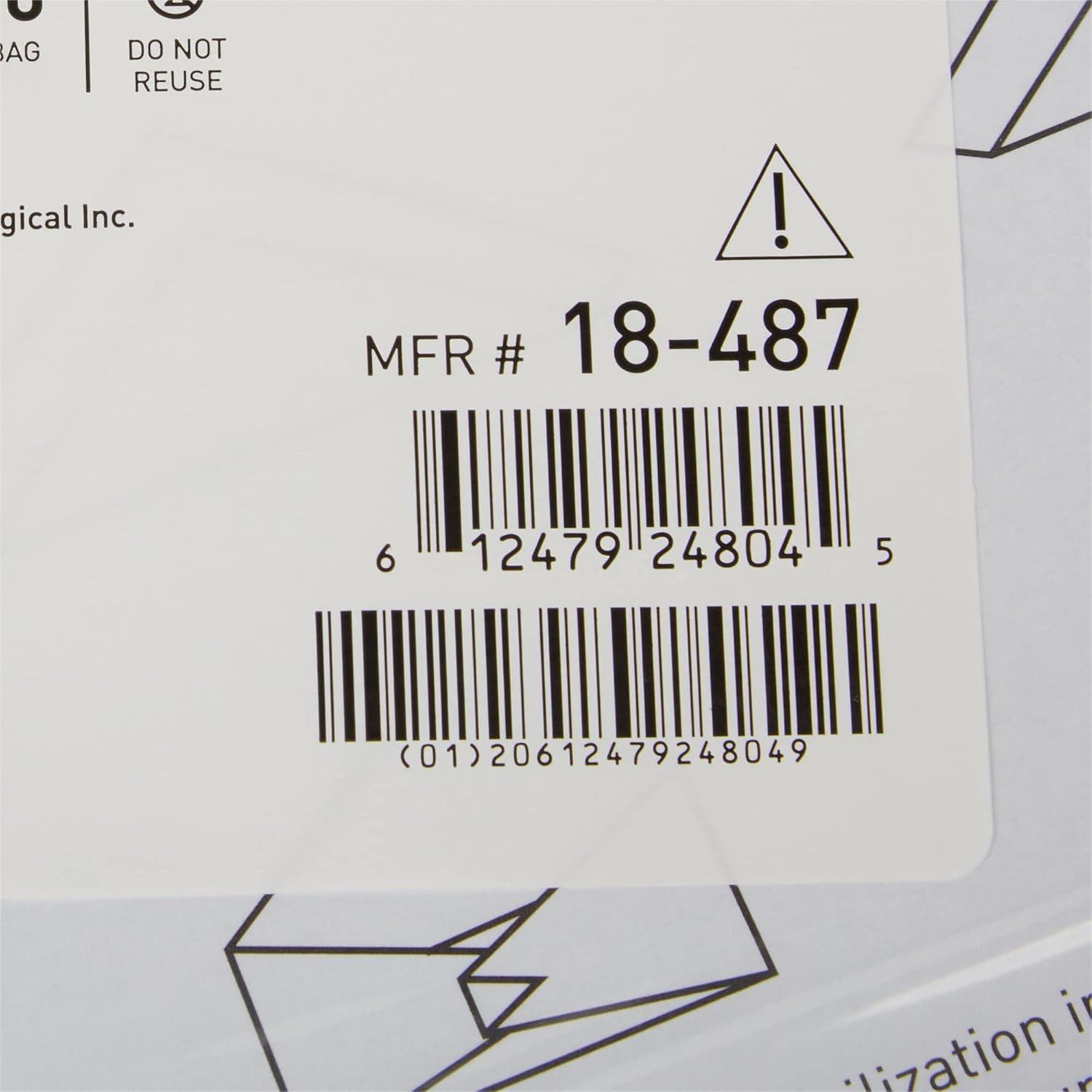 image:imageMcKesson CSR Sterilization Wrap for Medical Supplies Nail Technicians Tattoo Tools Air and Water Barrier Blue Cellulose 20 in x 20 in 100 Count 5 Packs 500 Total20 X 20 Inch 100 ct