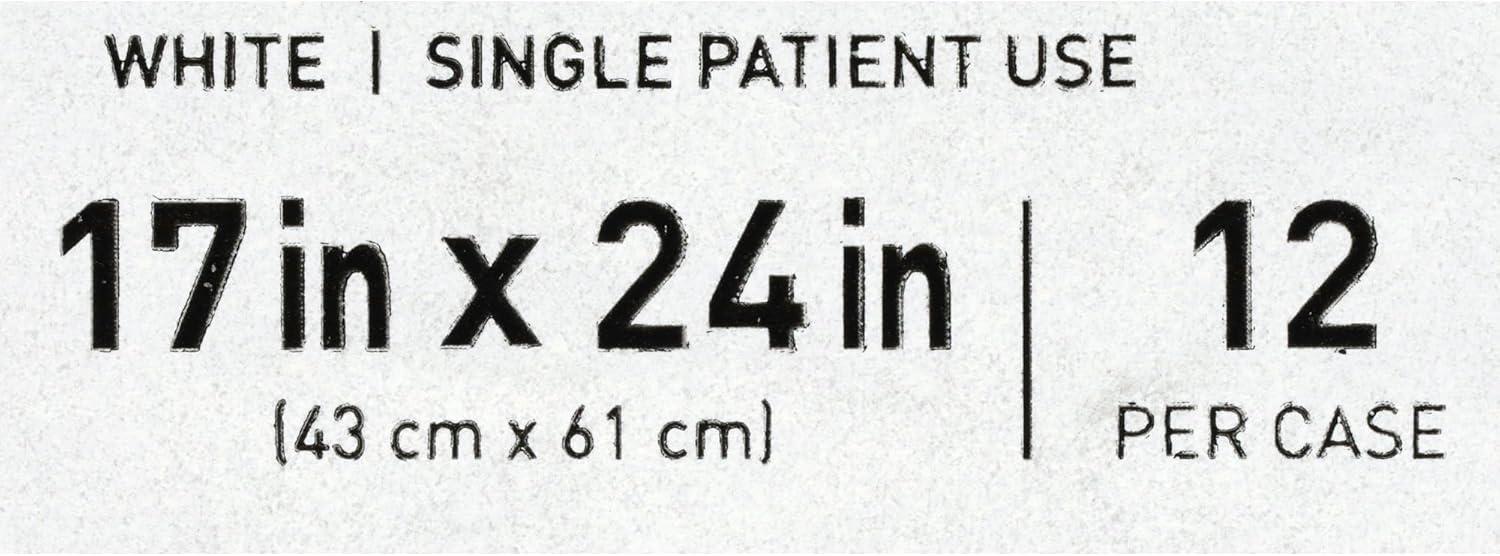 image:imageMcKesson Disposable Bed Pillow 12 Count Single Patient Use White 17 in x 24 in