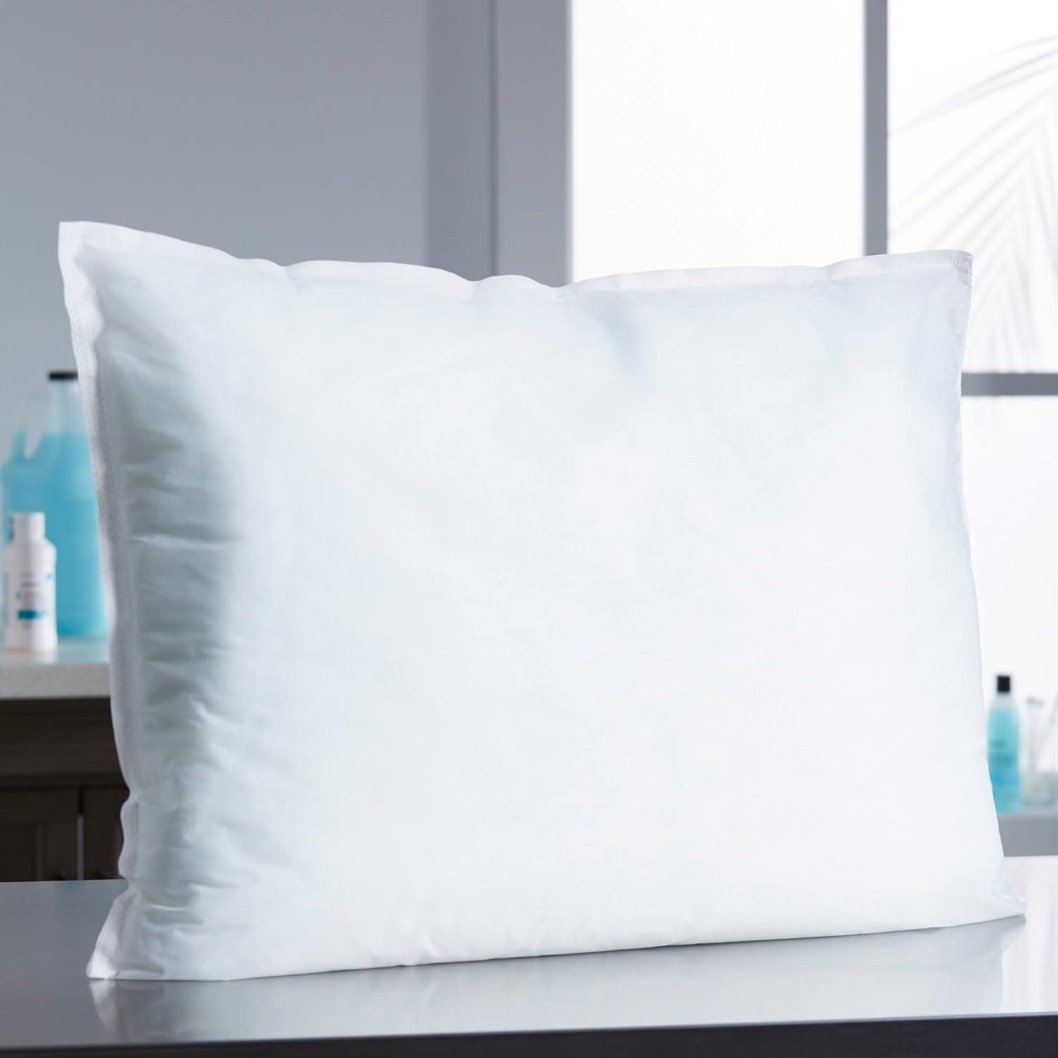 image:imageMcKesson Disposable Bed Pillow 12 Count Single Patient Use White 20 in x 26 in1