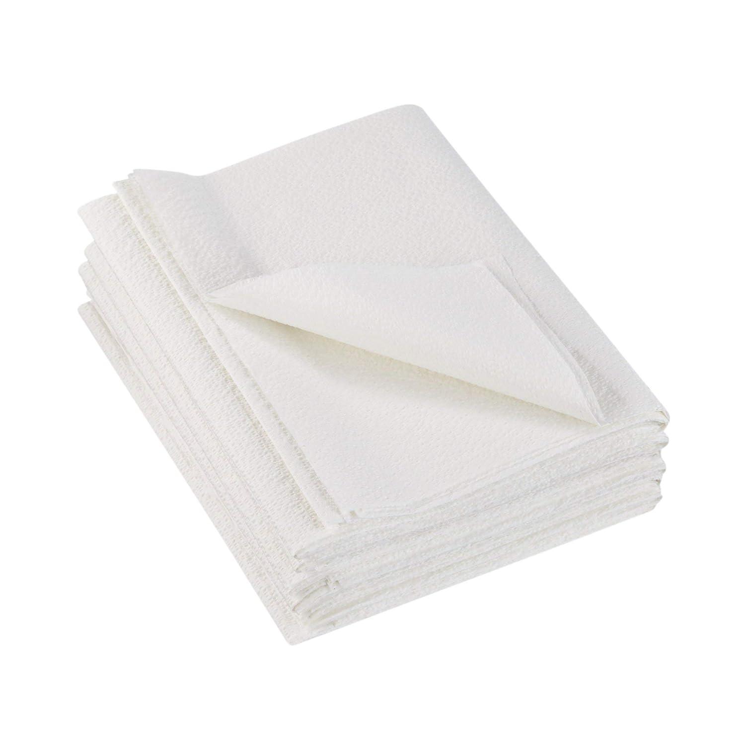 image:imageMcKesson Drape Sheets 100 Count Disposable Sheet for Bed Massage Exam Medical 2Ply Tissue LatexFree 40 x 60 in White