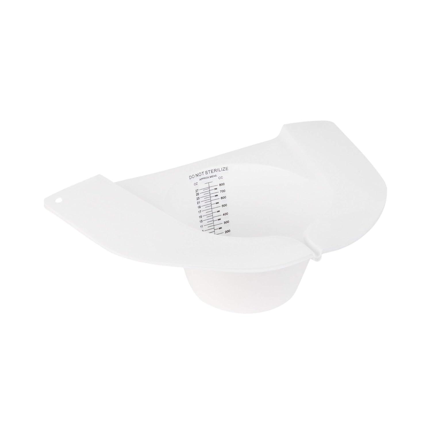 image:imageMcKesson Graduated Specimen Collector Pack of 100 Urine Hats for Toilet Women Stool Collection 27 oz 800 cc100