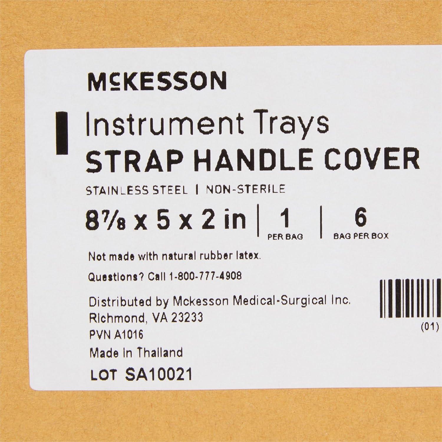 image:imageMcKesson Instrument Tray Strap Handle 8 78 Inches McKesson Brand 634255 1 Count