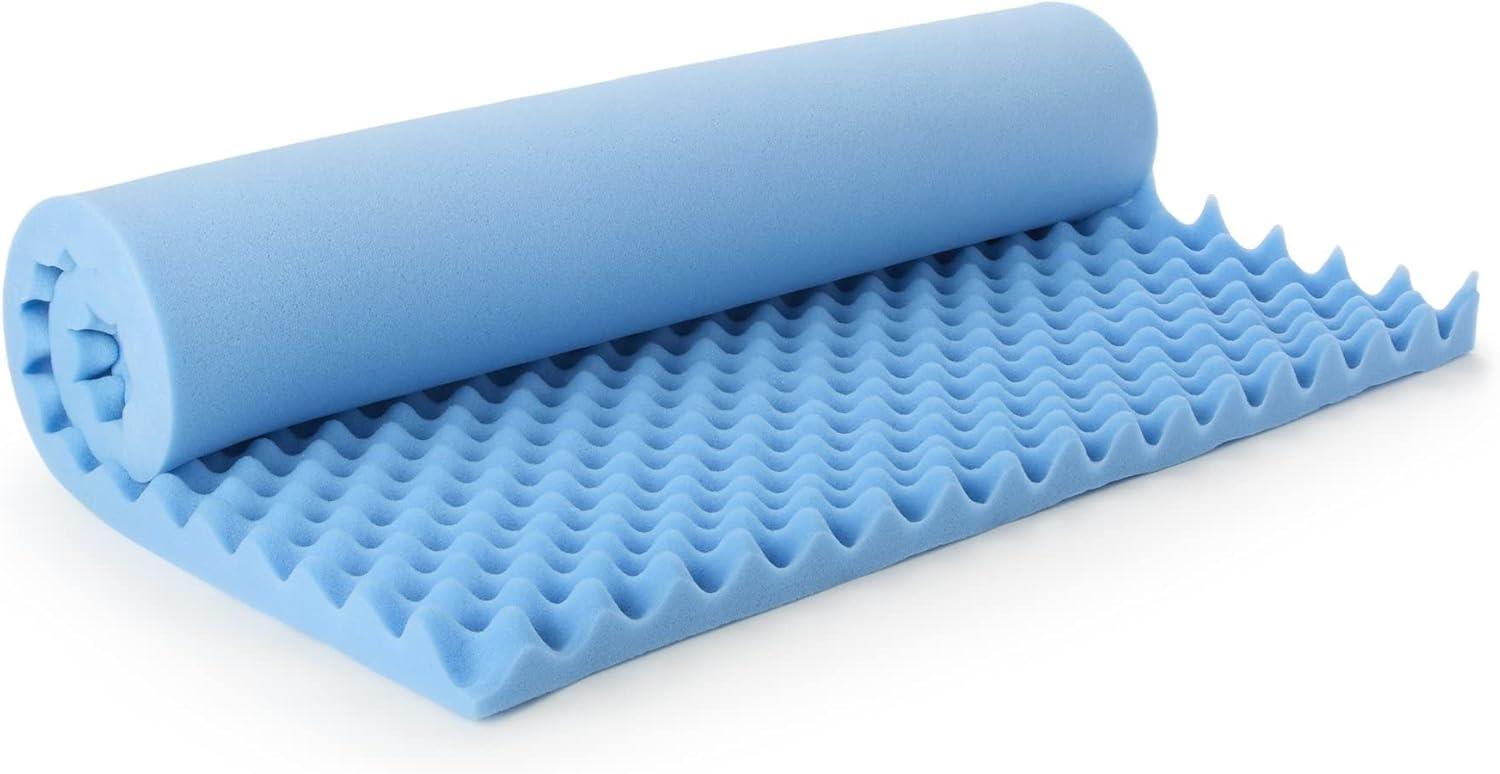 image:imageMcKesson Mattress Overlay Convoluted Foam Decubitus Care Pad Mattress Topper for Ulcers Pressure Sores Bedsores 72 in x 33 in x 4 in 6 Count72 L X 33 W X 2 H Inch 1 ct