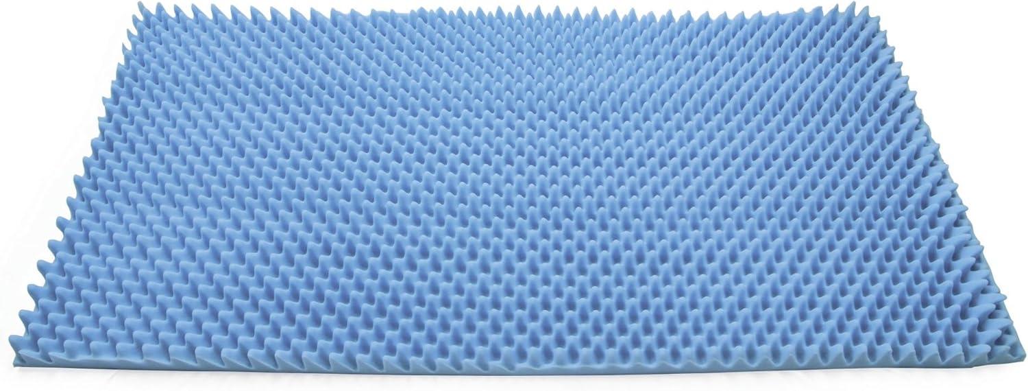 image:imageMcKesson Mattress Overlay Convoluted Foam Decubitus Care Pad Mattress Topper for Ulcers Pressure Sores Bedsores 72 in x 33 in x 4 in 6 Count72 L X 33 W X 2 H Inch 1 ct
