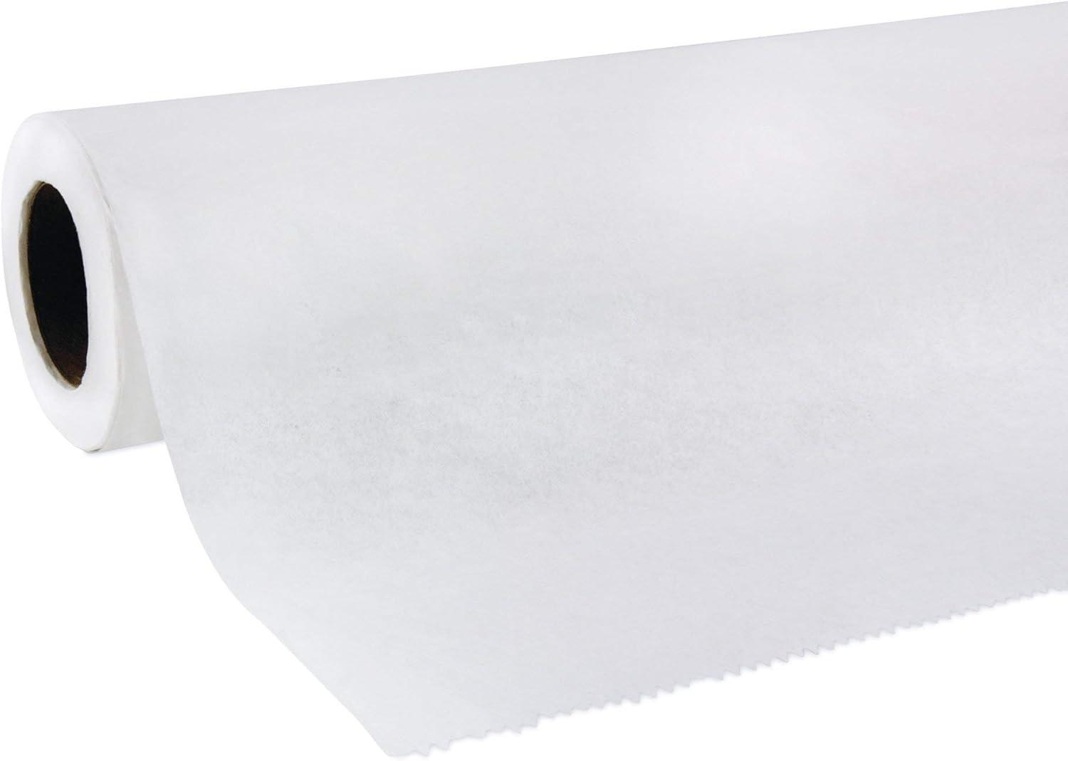 image:imageMcKesson Medical Exam Table Paper Rolls 12 Rolls 18 in x 225 ft White Standard Smooth Disposable Bed Cover for Doctor Spa Diaper Changing Waxing Nursing Chiropractor Patternmaking Tracing18 in x 125 ft Crepe