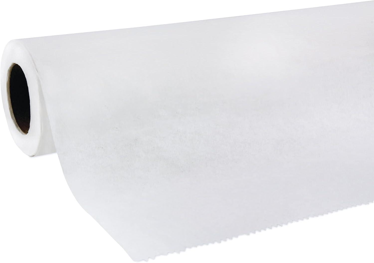 image:imageMcKesson Medical Exam Table Paper Rolls 12 Rolls 18 in x 225 ft White Standard Smooth Disposable Bed Cover for Doctor Spa Diaper Changing Waxing Nursing Chiropractor Patternmaking Tracing18 in x 225 ft Crepe