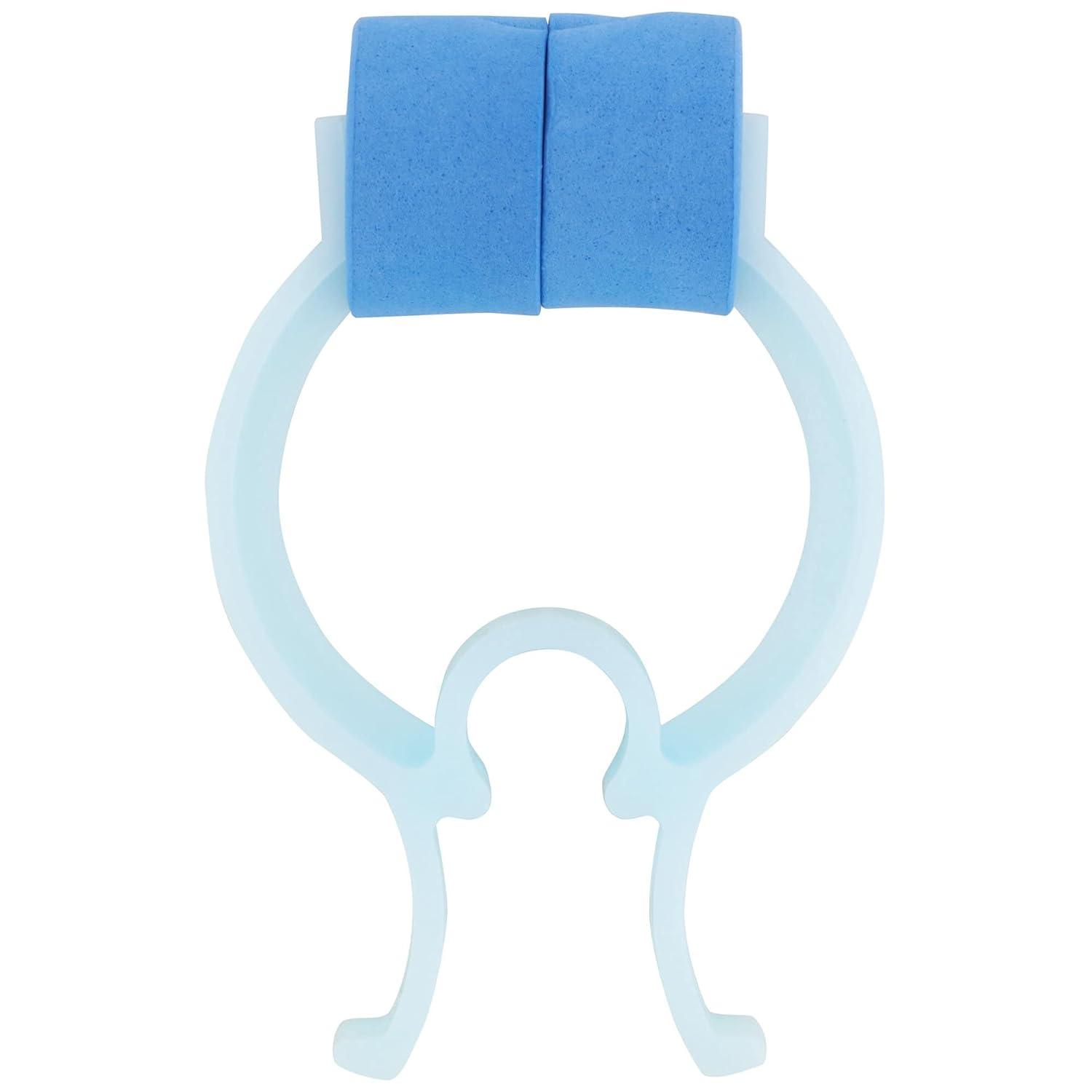 image:imageMcKesson Nose Clips Disposable Plastic and Rubber Blue for Spirometry Testing Comfortable Fit for All Sizes 25 Count 8 Packs 200 Total200