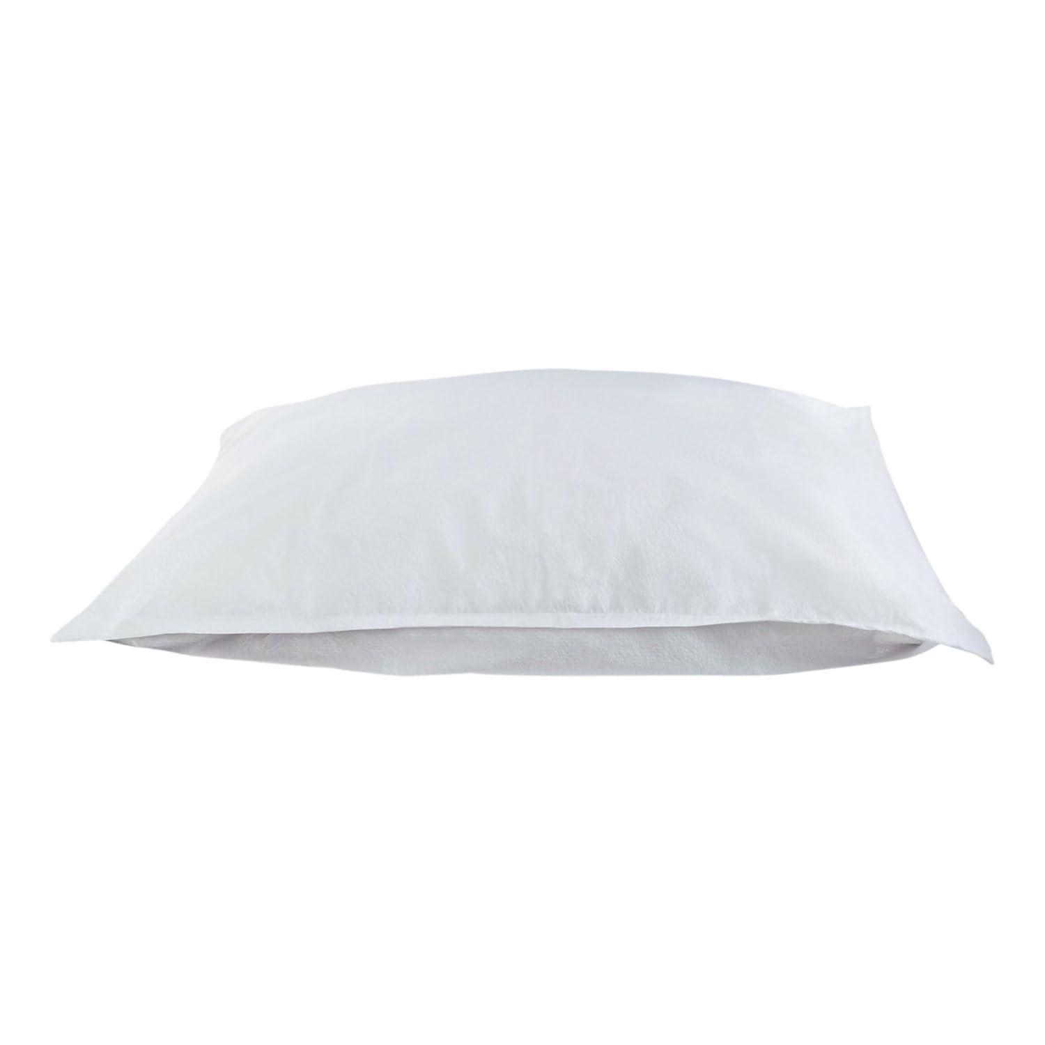 image:imageMcKesson Pillowcases Disposable White Fabricel Material Standard Size 21 in x 30 in 100 Count