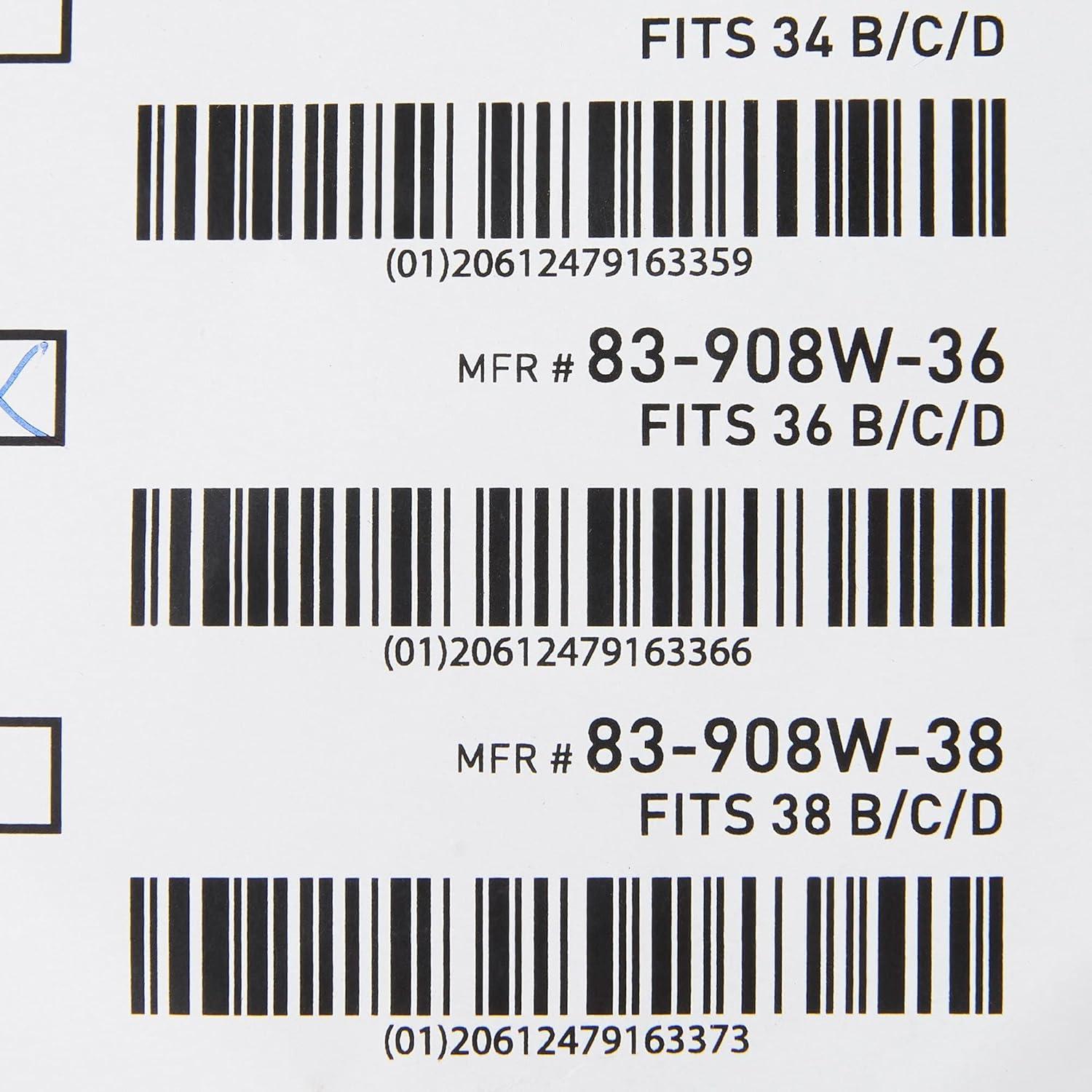image:imageMcKesson PostSurgical Bra White BCD 36 in 1 Count
