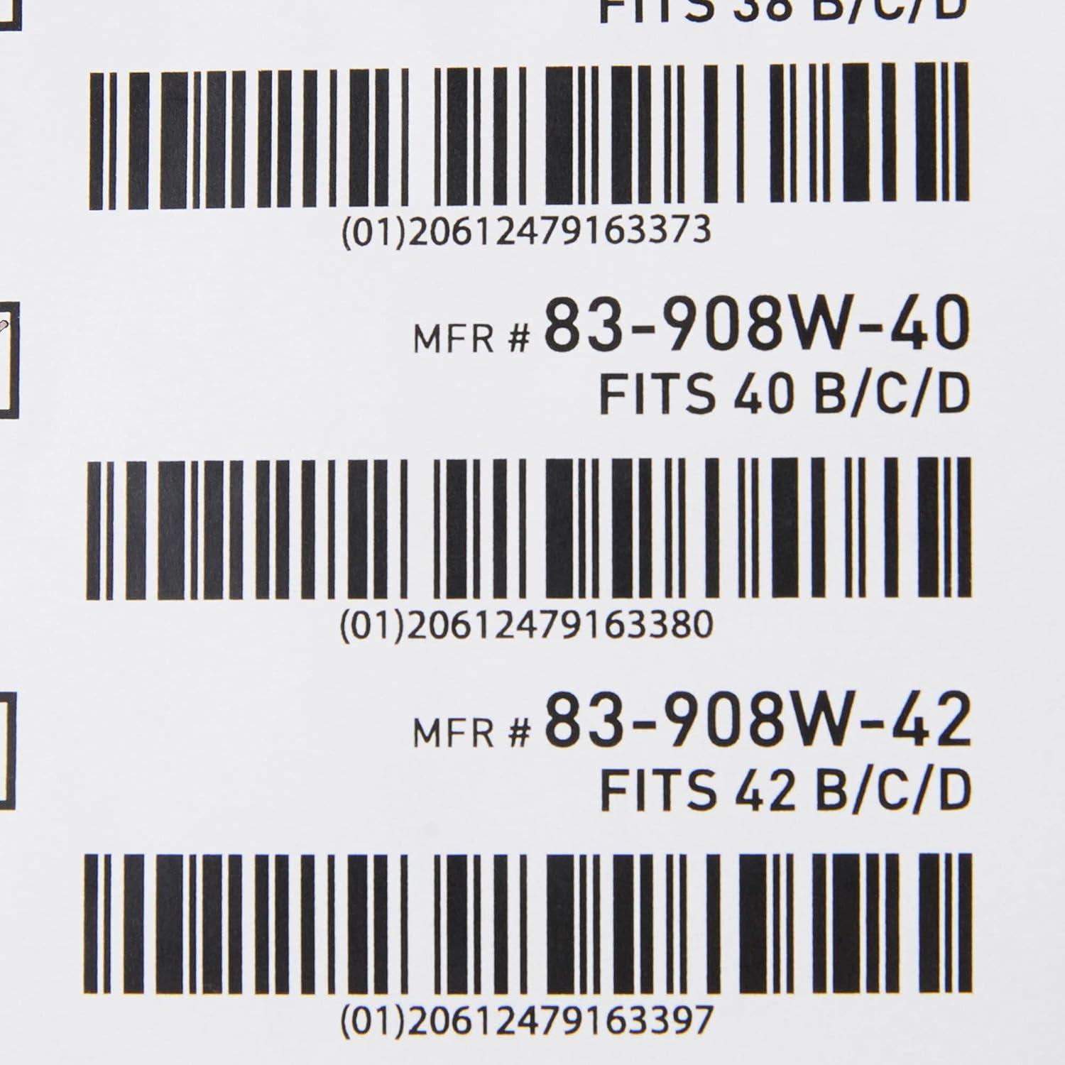 image:imageMcKesson PostSurgical Bra White BCD 40 in 1 Count