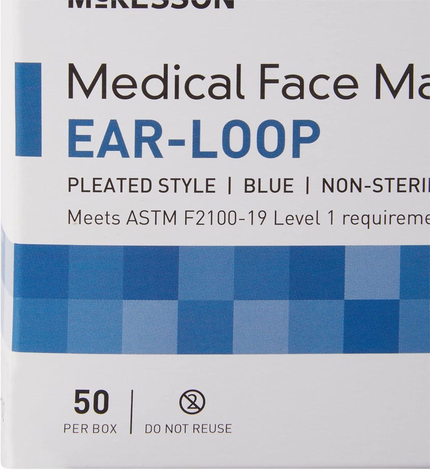 image:imageMcKesson Procedure Mask Pleated 91210250