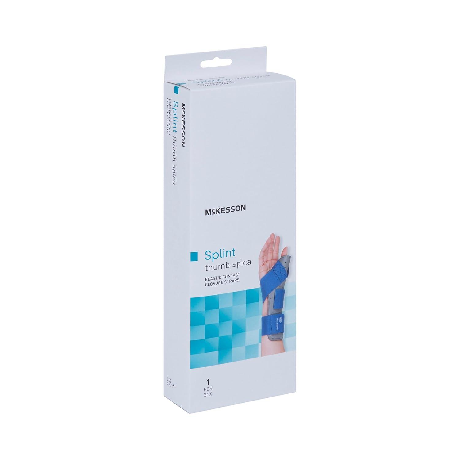image:imageMcKesson Splint Thumb Spica for Right Hand Elastic Contact Closure Straps SmallMedium 1 Count