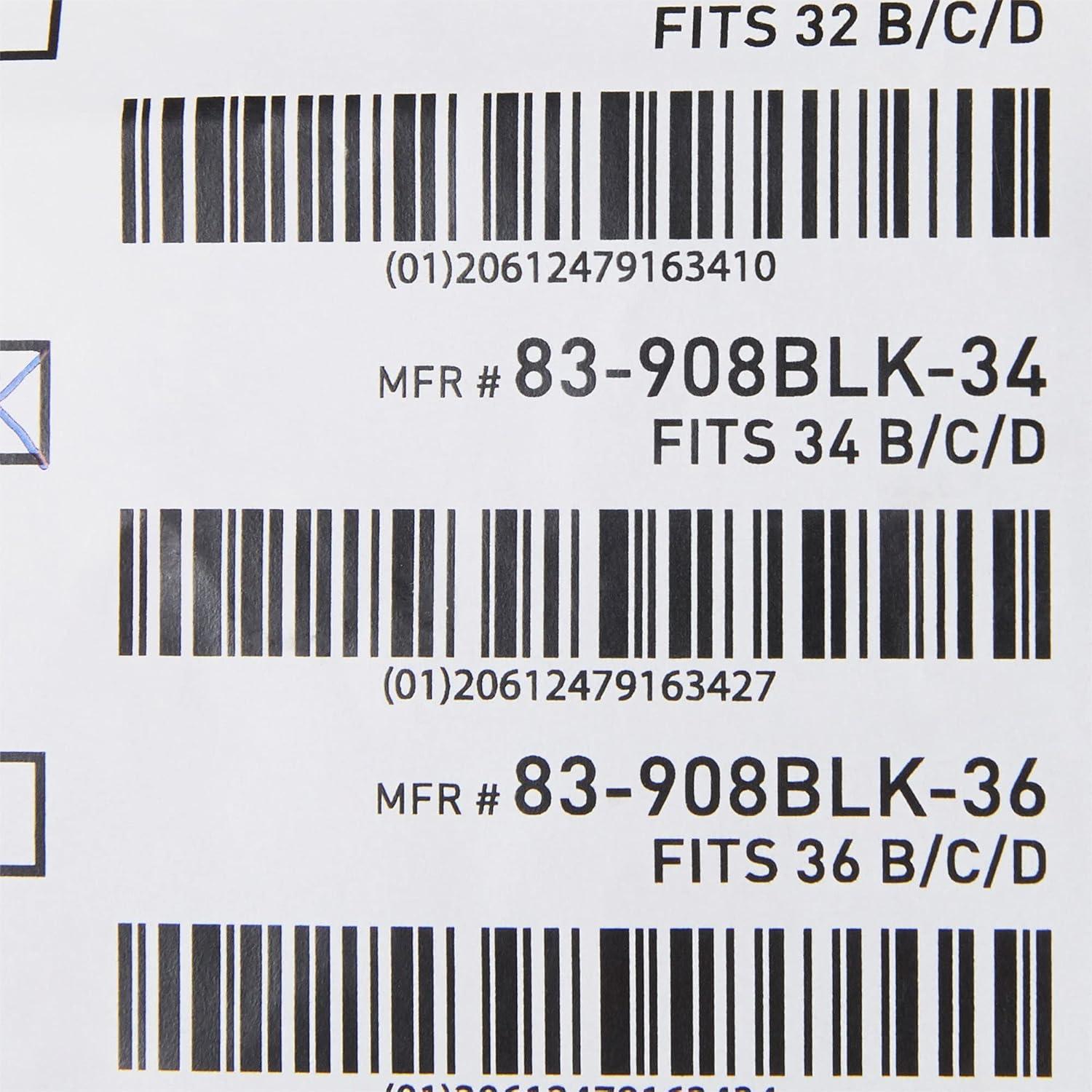 image:imageMcKesson SurgiBra PostSurgical Bra Front Closure CottonSpandex 34 in B C D Cups 1 Count