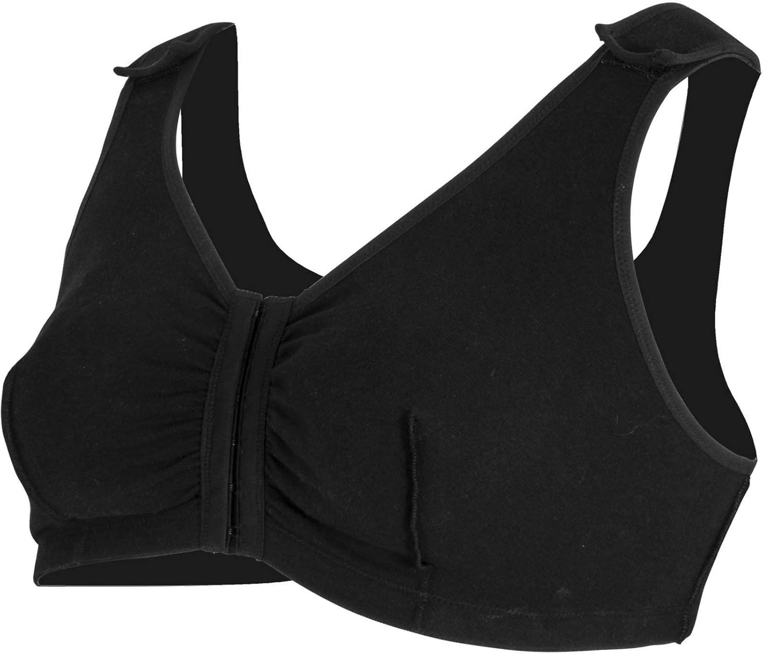 image:imageMcKesson SurgiBra PostSurgical Bra Front Closure CottonSpandex 34 in B C D Cups 1 Count