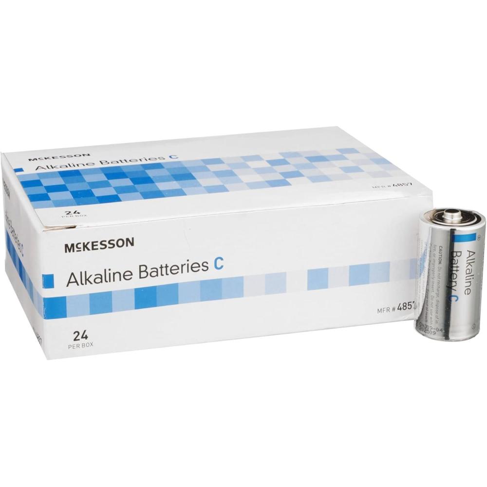 image:imageMcKesson Alkaline Batteries C Cell  Ideal for Medical Devices Disposable 15V 24 Count 12 Packs 288 Total