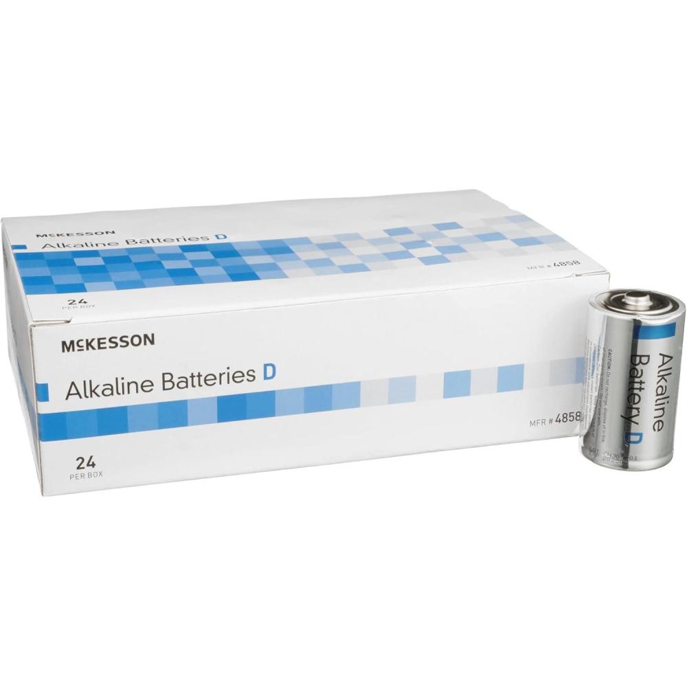 image:imageMcKesson Alkaline Batteries D  Ideal for Medical Devices Disposable 15V 24 Count 1 Pack144 ct
