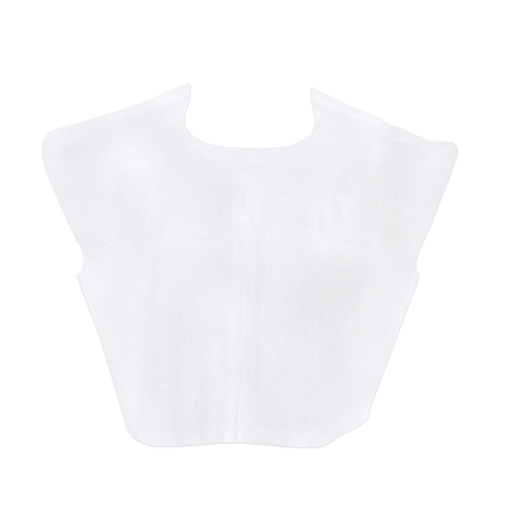 image:imageMcKesson Exam Capes 100 Count TissuePolyTissue Disposable Medical Gowns FrontBack Opening without Closure White