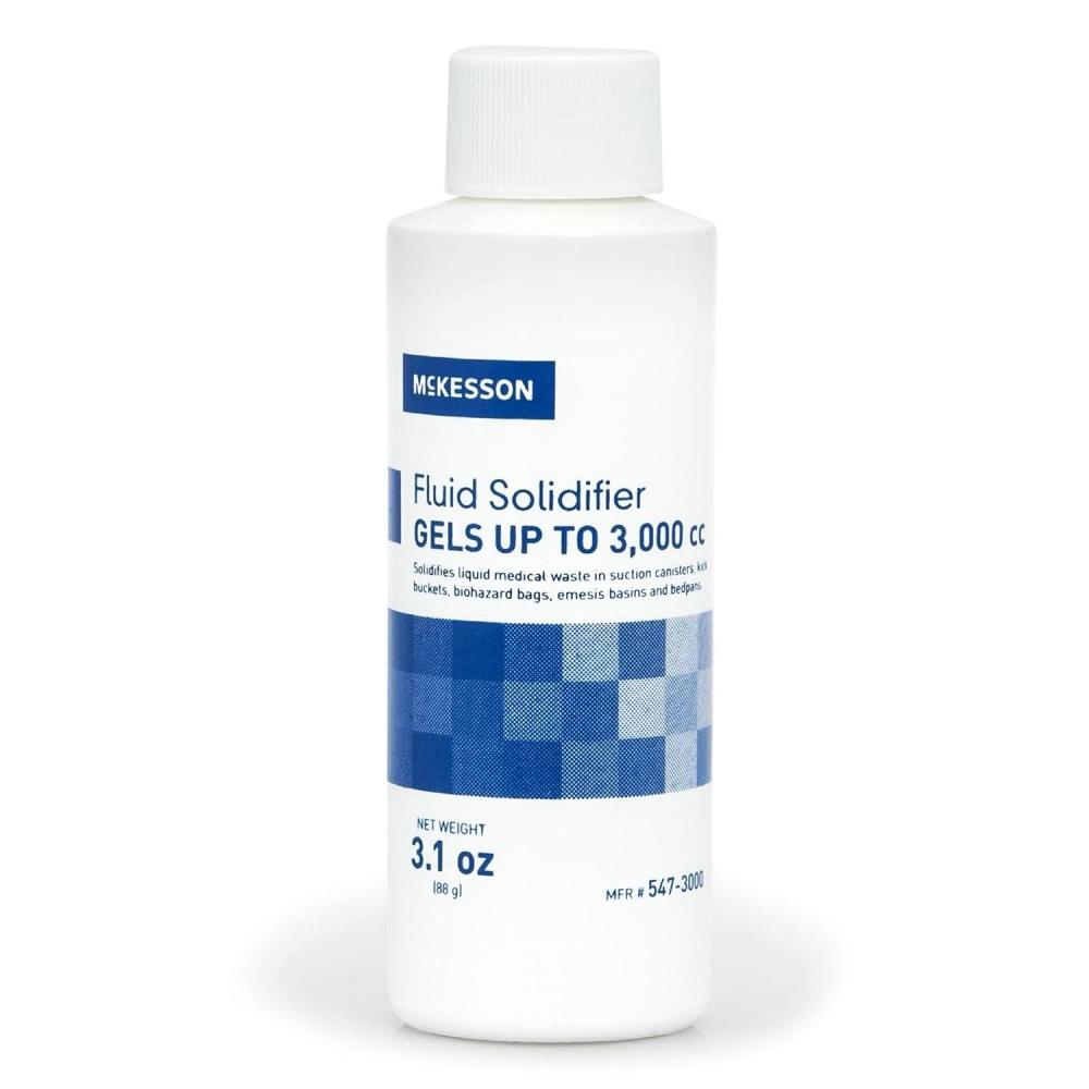 image:imageMcKesson Fluid Solidifier  Fast Effective Gels up to 3000 cc  Screw Cap Bottle 31 oz 1 Count 1 Pack1