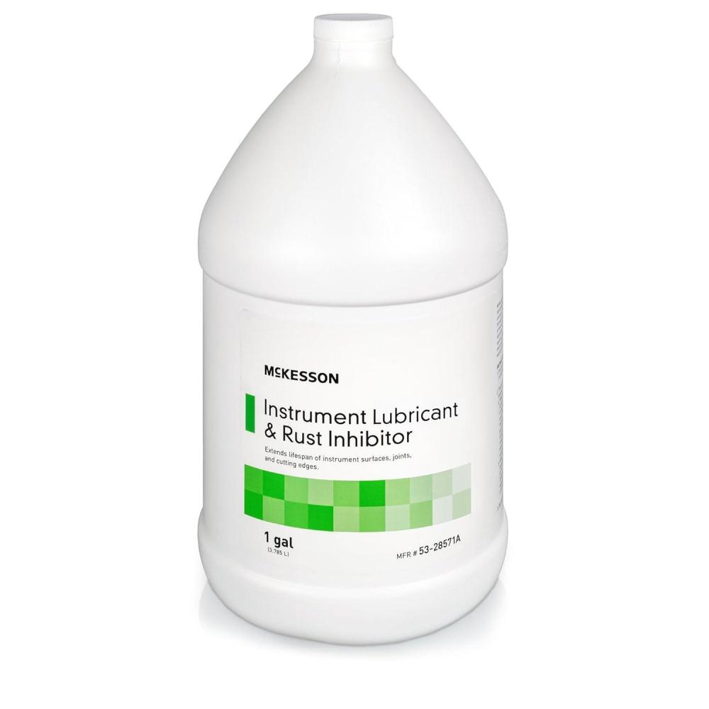 image:imageMcKesson Instrument Lubricant amp Rust Inhibitor  NonMineral Oil Formula Corrosion Protection and Smooth Performance for LongLasting Instrument Care  1 Gal 1 Count 1 Pack1