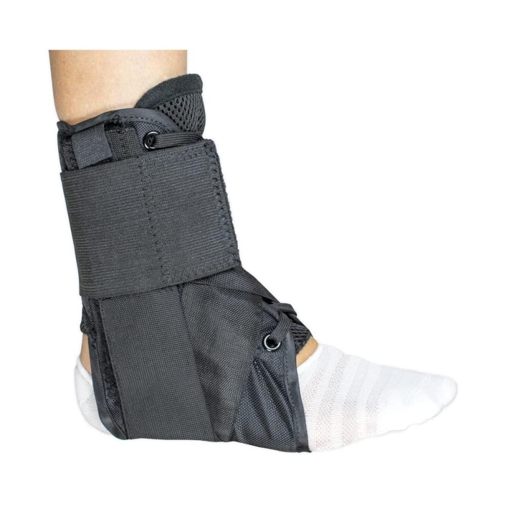 image:imageMcKesson LaceUp Ankle Brace with Figure8 Strap Large 1 Count