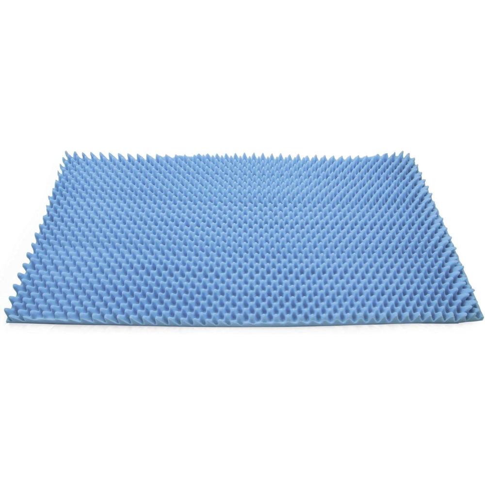 image:imageMcKesson Mattress Overlay Convoluted Foam Decubitus Care Pad Mattress Topper for Ulcers Pressure Sores Bedsores 72 in x 33 in x 4 in 6 Count72 L X 33 W X 4 H Inch 6 Count