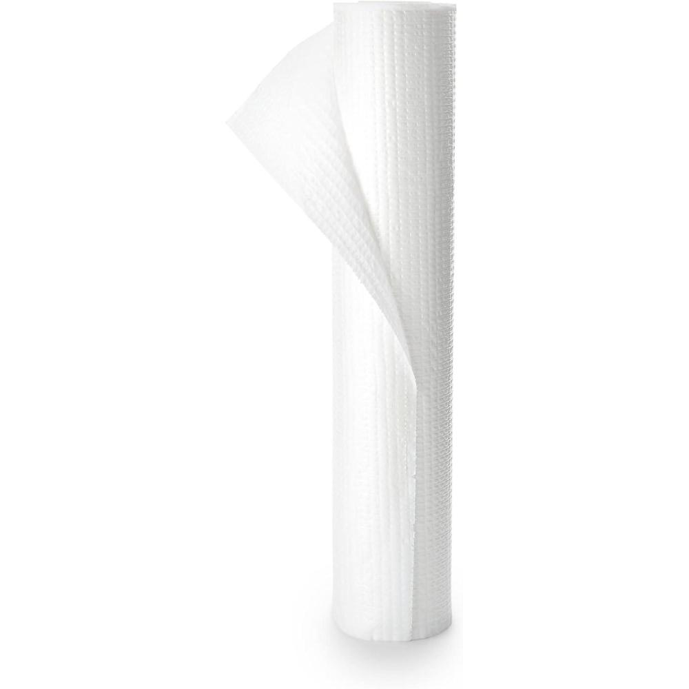 image:imageMcKesson Medical Exam Table Paper 9 Rolls  Bed Table Sheet Cover Ideal for Diaper Changing Waxing Nursing Chiropractor Tracing  PolyPerforated Crepe Paper Roll  White 21 in x 125 ft