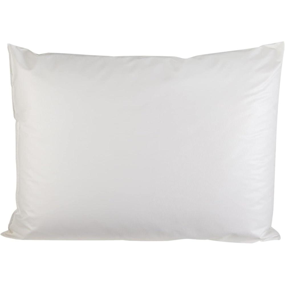 image:imageMcKesson Medical Pillow 1 Count Reusable Hospital Bed Pillows Vinyl Cover Fluid Moisture and StainResistant White 20 in x 26 in19 X 25 Inch  1 Count