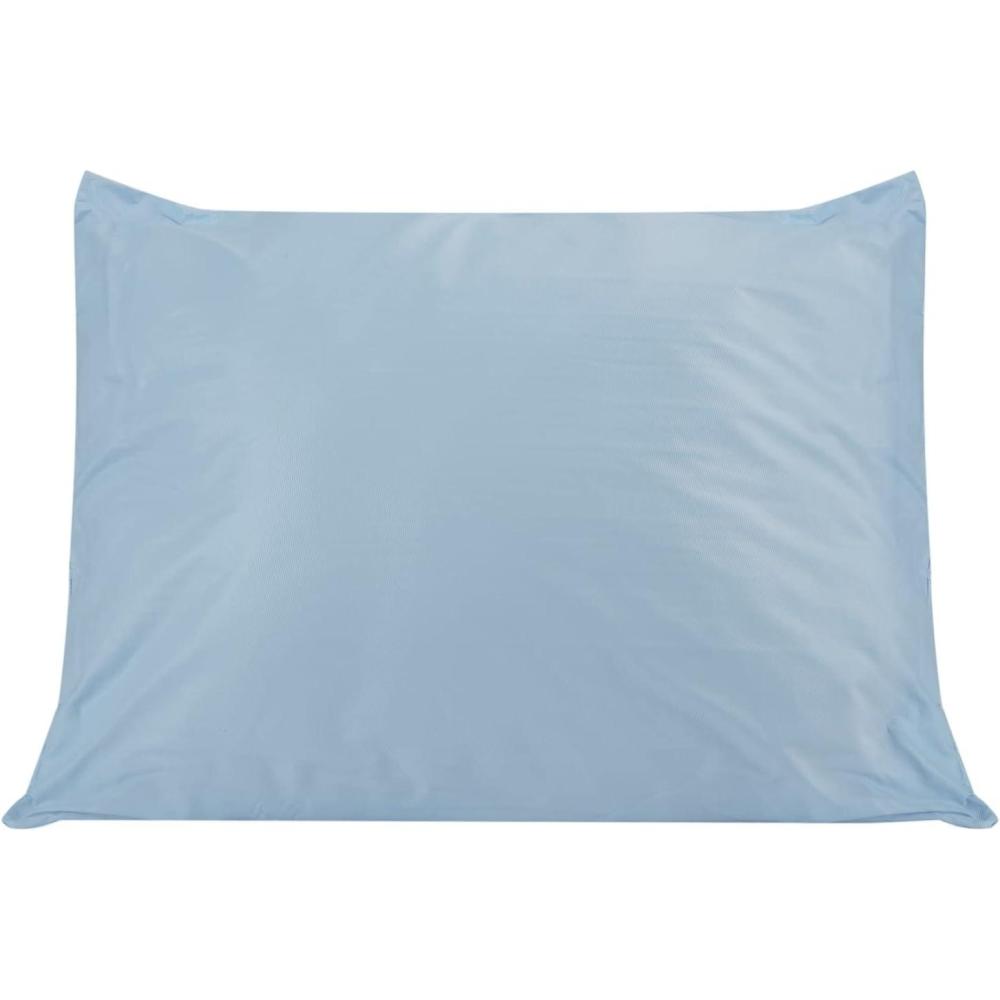 image:imageMcKesson Medical Pillow 12 Count Reusable Hospital Bed Pillows Vinyl Cover Fluid Moisture and StainResistant Blue 20 in x 26 in20 X 26 Inch 12 ct