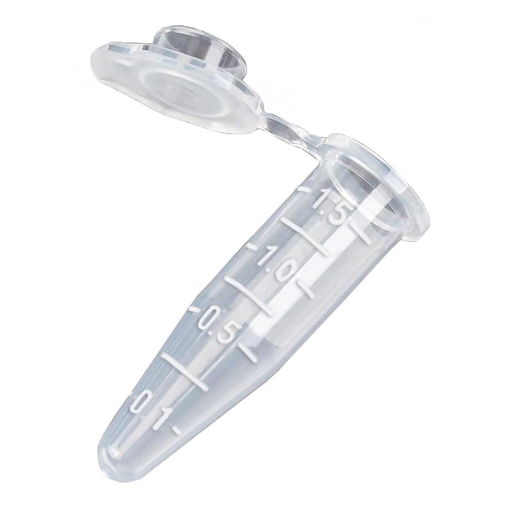 image:imageMcKesson Microcentrifuge Tubes with Snap Cap  Clear Graduated and Certified DNaseRNaseFree 15 mL 500 Count