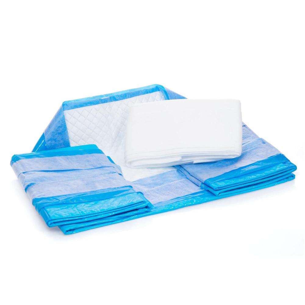 image:imageMcKesson Operating Room Turnover Kit  Table Sheet and Lift Sheets Disposable Linen for OR Room Efficiency 20 Count 1 Pack