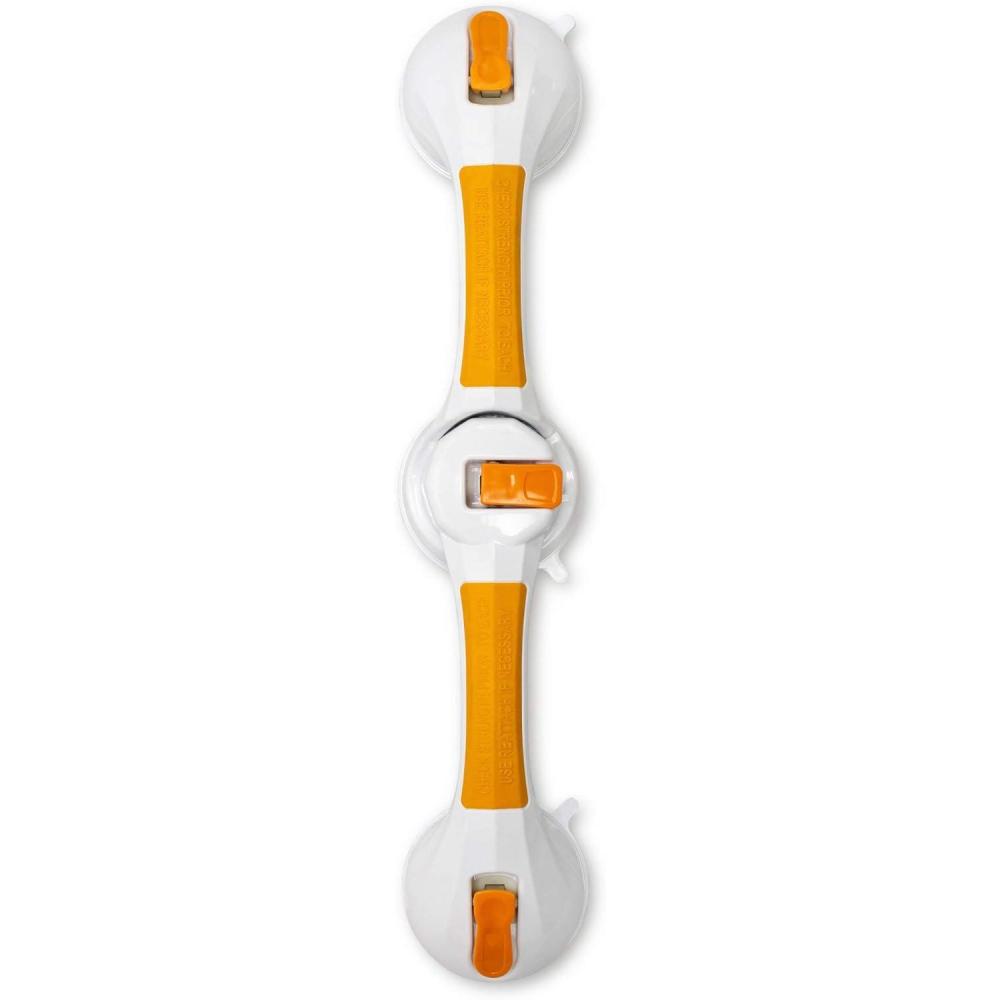 image:imageMcKesson Plastic Rotating Suction Cup Bathroom Grab Bar 975 L 1 Count1934 Inch Length 1 ct