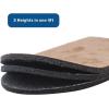 McKesson Adjustable Heel Lift for Men – 3 Heights in One Lift – Size Large, Male Shoe Sizes 10 to 13, 1 Count