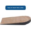 McKesson Adjustable Heel Lift for Men and Women – 3 Heights in One Lift – Size Small, Male Shoe Sizes 4 to 5, Female Shoe Sizes 5 to 6, 1 Count
