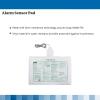 McKesson Alarm Sensor Pad for Chairs, Weight Sensitive, for use with Fall Prevention Monitors, Vinyl, 10 in x 15 in, 1 Count, White