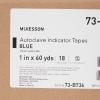 McKesson Autoclave Indicator Tape – Steam Sterilization Indicator Tape, Color-Changing Medical Tape, 1 in x 60 yd, 18 Count