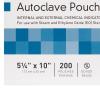 McKesson Autoclave Pouches, Self-Sealing, Steam and Ethylene Oxide Sterilizers, 7 1/2 in x 13 in, 200 Count, 1 Pack(5-1/4 X 10 Inch ( 2000 ct))