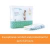 McKesson Baby Diapers for Newborns – Disposable, Breathable, Navel Cut-Out – 0 to 10 lbs, 20 Count, 6 Packs, 120 Total(Size 4 (124 Count))