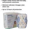 McKesson Baby Diapers for Newborns – Disposable, Breathable, Navel Cut-Out – 0 to 10 lbs, 20 Count, 6 Packs, 120 Total(Size 6)