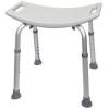 McKesson Bath Bench Without Back, Aluminum Frame, Lightweight, Adjustment, 300 lb Weight Capacity, 1 Count