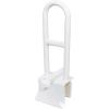 McKesson Bathtub Grab Bar, Clamp, Non-Adjustable, Tool-Free, Fits Most Tubs, 14.5 in, 1 Count