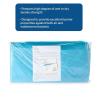 McKesson CSR Sterilization Wrap for Medical Supplies, Nail Technicians, Tattoo Tools – Air and Water Barrier, Blue Cellulose, 20 in x 20 in, 100 Count, 5 Packs, 500 Total(24 X 24 Inch ( 100 ct ))