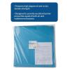 McKesson CSR Sterilization Wrap for Medical Supplies, Nail Technicians, Tattoo Tools – Air and Water Barrier, Blue Cellulose, 20 in x 20 in, 100 Count, 5 Packs, 500 Total(20 X 20 Inch ( 100 ct ))